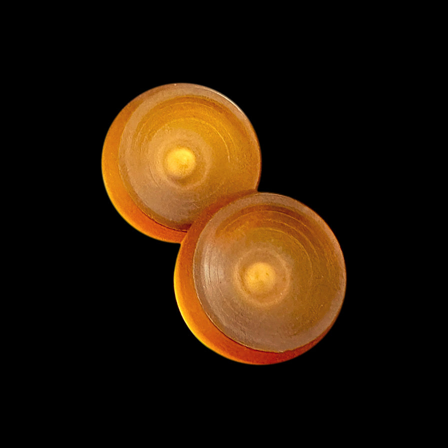 Black Ultem - Chubby Buttons