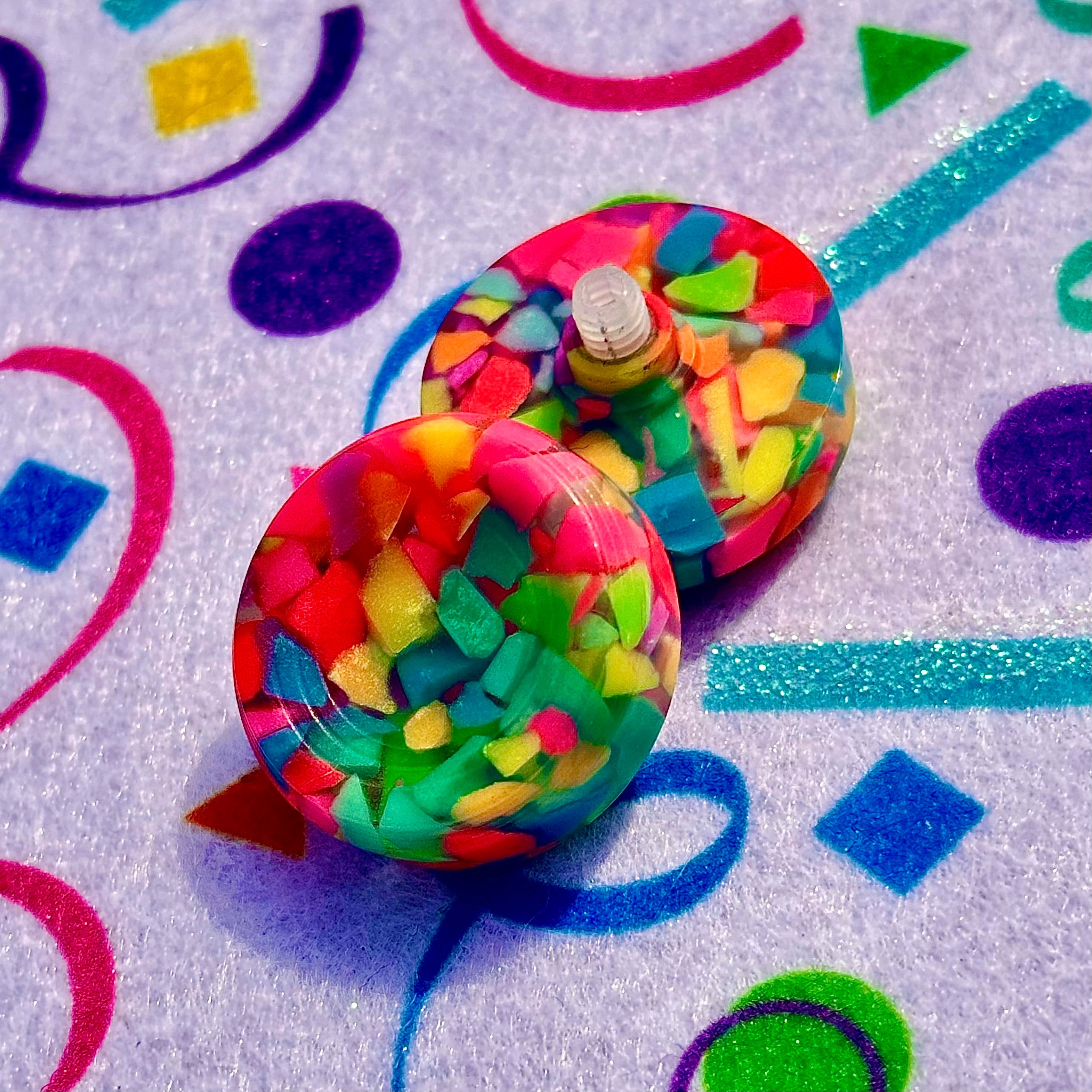 Confetti Phantom Chubby Buttons