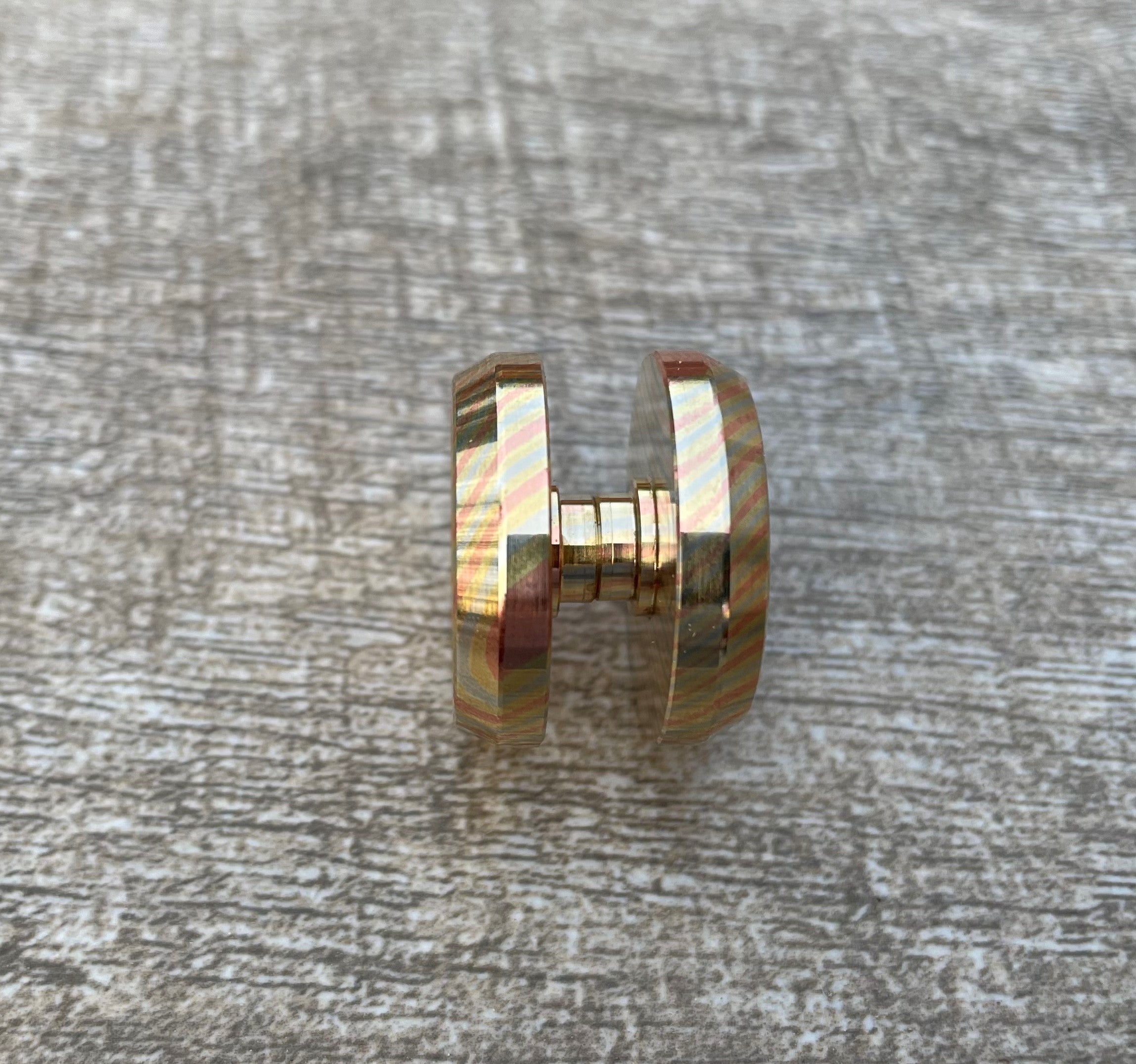 Boomerang Button Set  -  Mokume