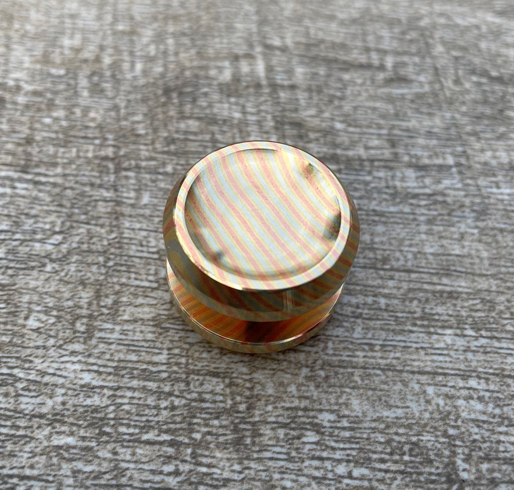 Boomerang Button Set  -  Mokume