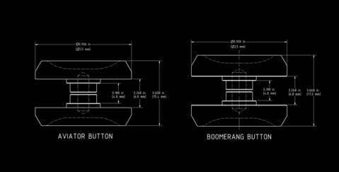 Boomerang Button Set - Mokuti