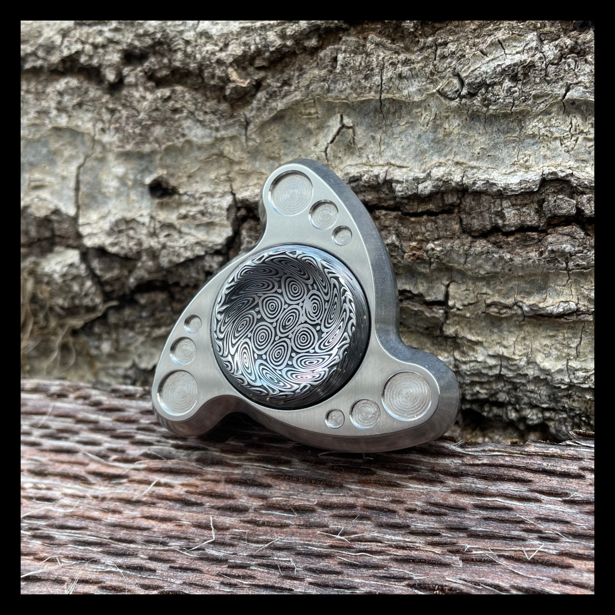 Boomerang Button Set - Heimskringla Damasteel